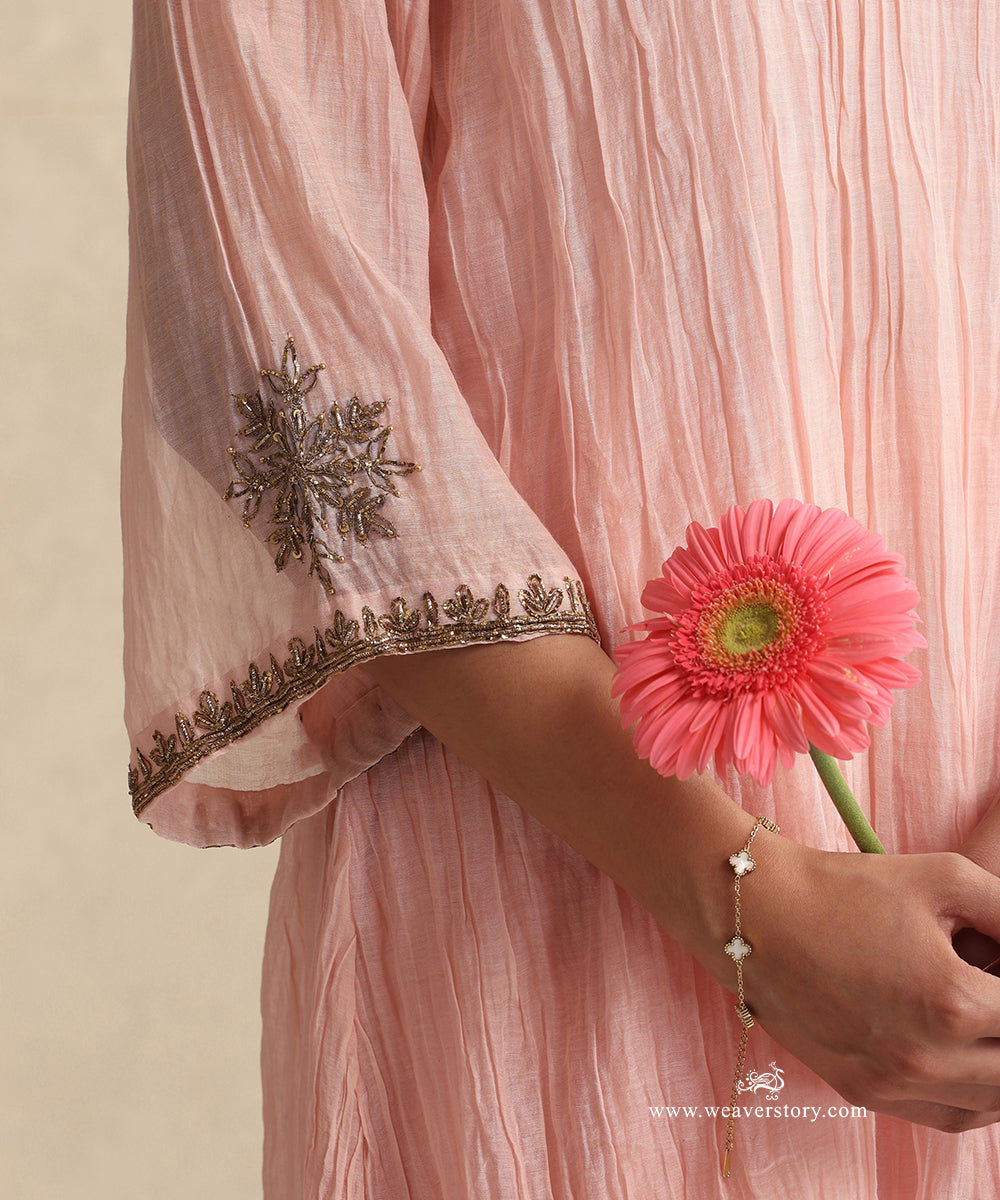 Light_Peach_Handloom_Mul_Chanderi_Suit_Set_With_Dabka_Pitta_WeaverStory_06