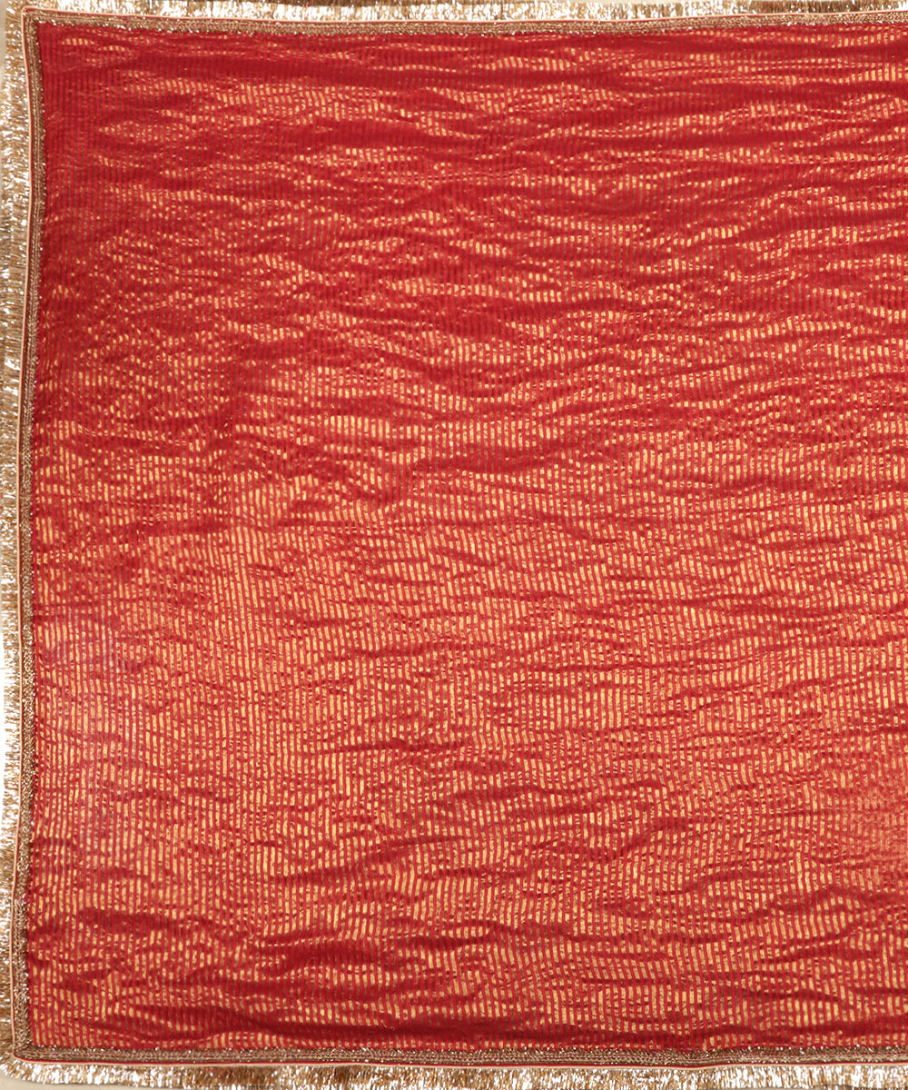 Red_Chanderi_Stripe_Tissue_Dupatta_Zardozi_Embroidery_with_Kiran_Border_WeaverStory_02