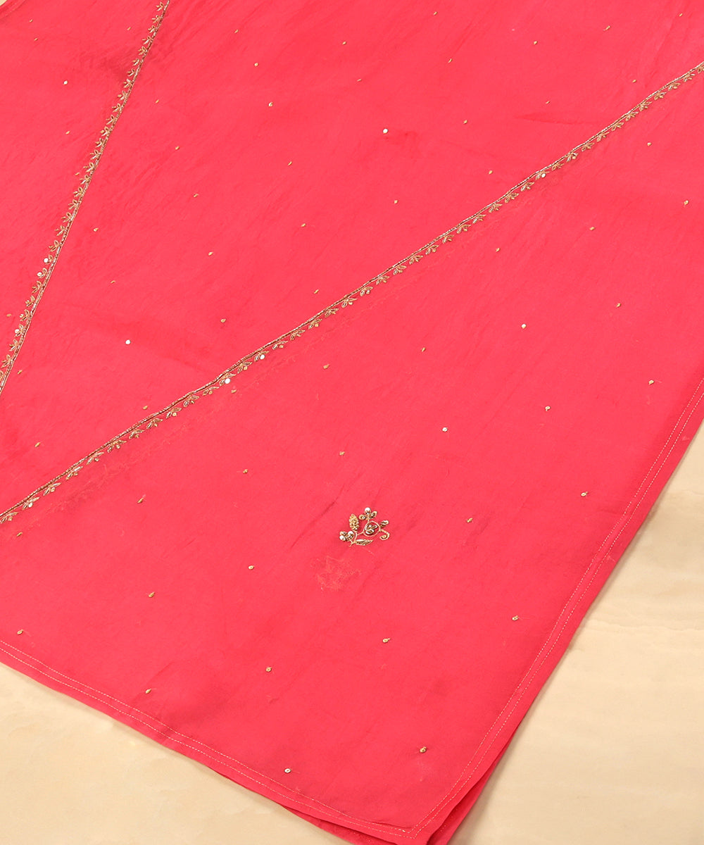 Red_Hand_Embroidered_With_Floral_Boota_Dupatta_WeaverStory_03