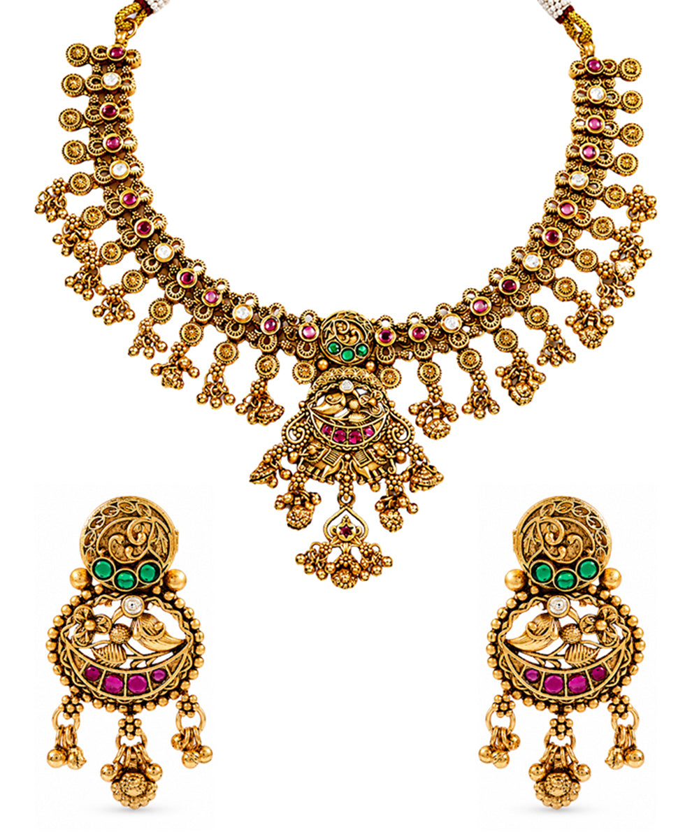Moti Patti Heritage Choker Set