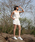 White_Handloom_Pure_Cotton_Double_Gauze_Top_With_Square_Neckline_WeaverStory_01