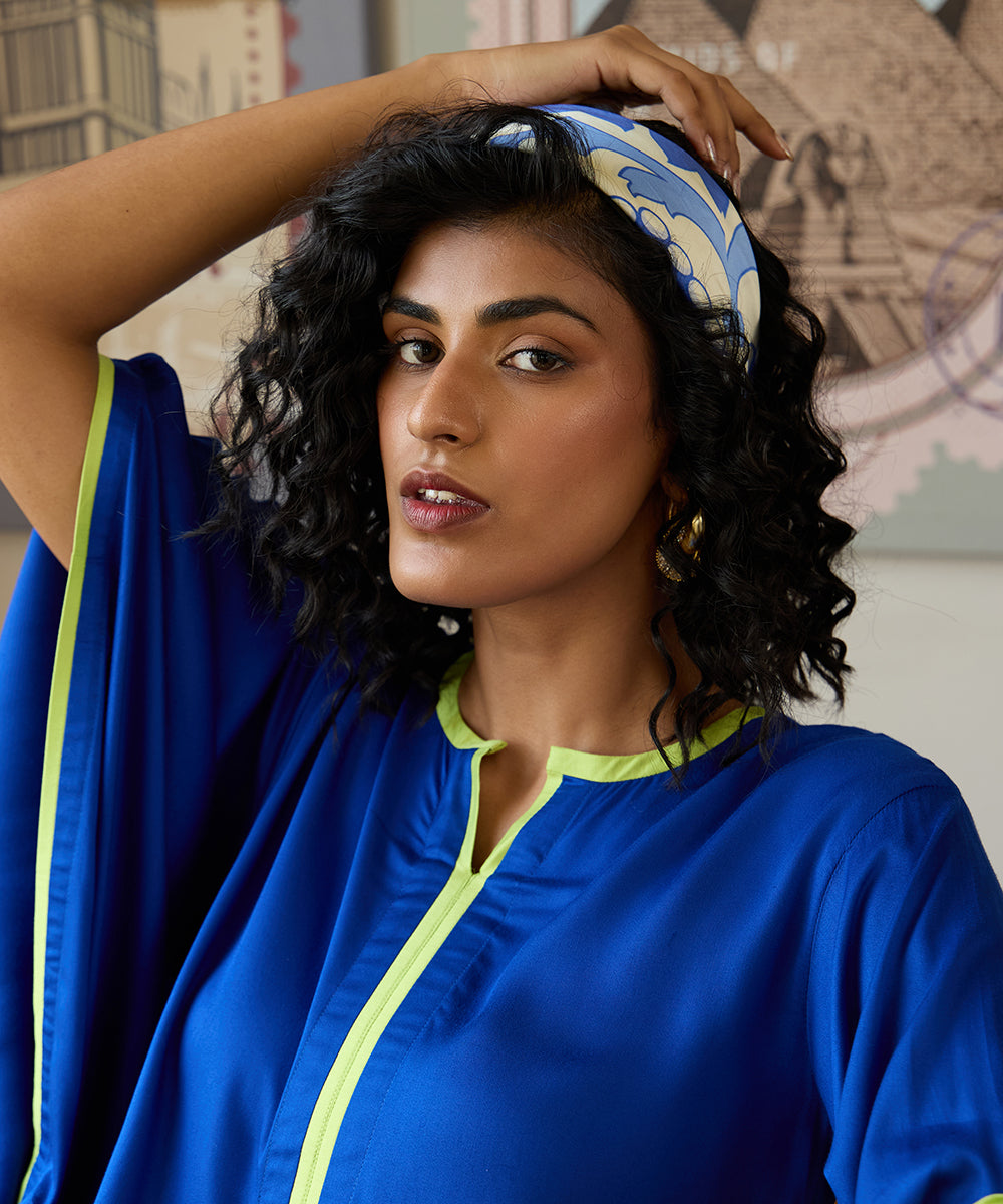 Blue_Lagoon_Kaftan_Set_–_Royal_Blue_Cotton_Satin_WeaverStory_06