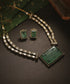Daneen_Handcrafted_Necklace_Set_With_Green_Semi_Precious_Stones_WeaverStory_01