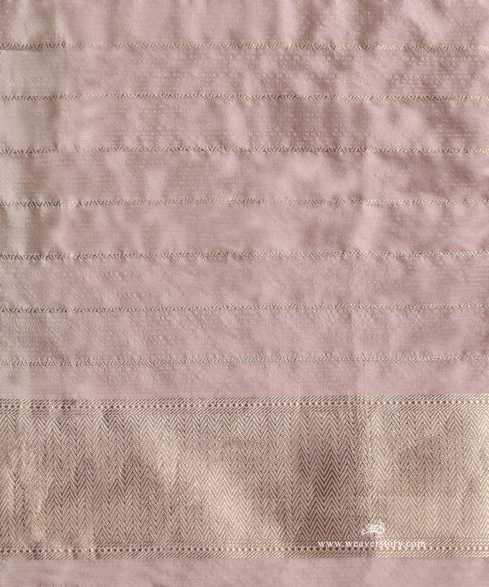 Pink_Zari_Handloom_Tanchoi_Pure_Katan_Silk_Banarasi_Sareee_With_Grey_Border_WeaverStory_05