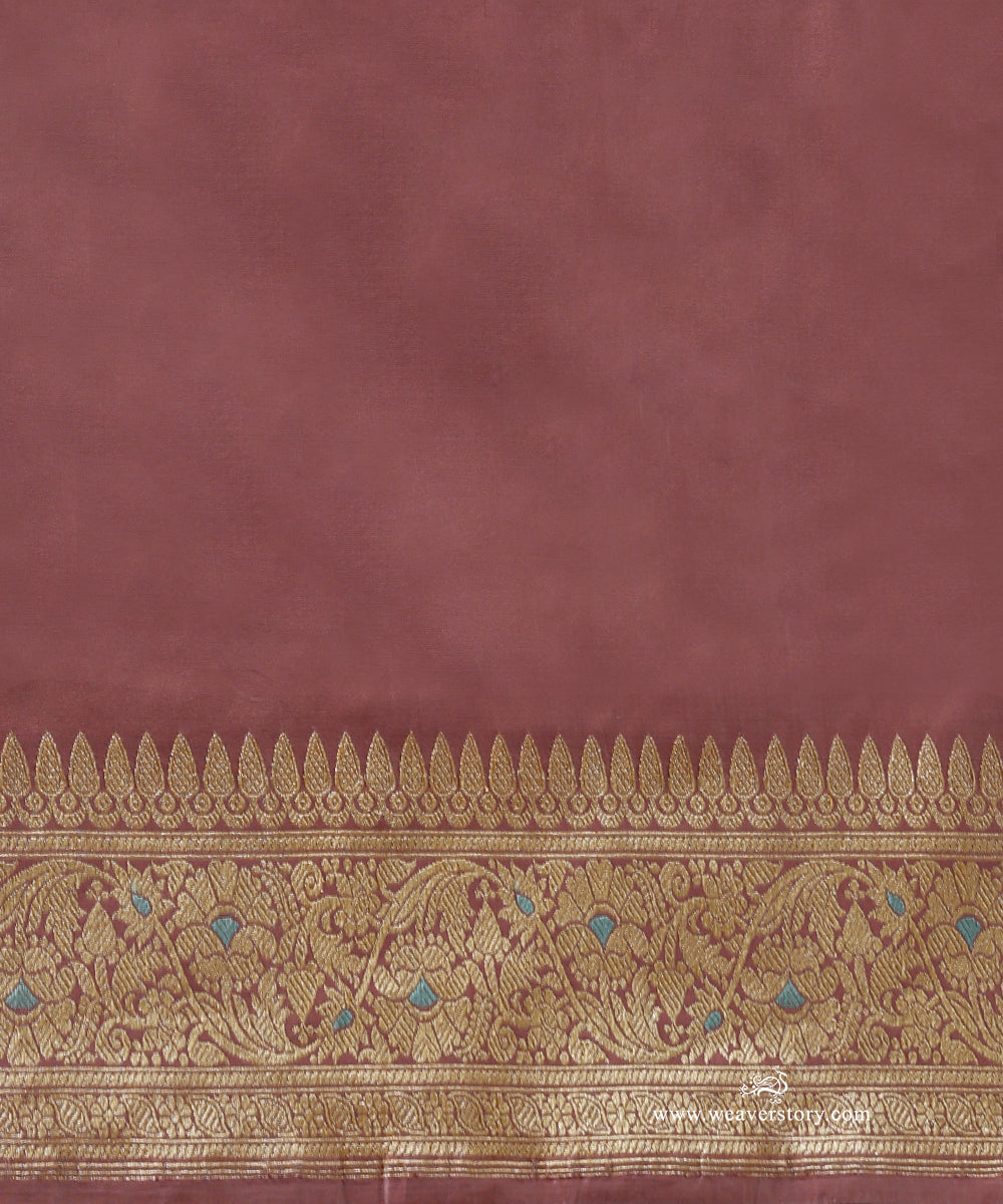 Pastel_Pink_Handloom_Pure_Katan_Silk_Saree_With_Meena_Work_Jangla_WeaverStory_05