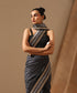 Handloom_Charcoal_Grey_And_Black_Pure_Satin_Silk_Tanchoi_Banarasi_Saree_With_Zari_Border_WeaverStory_01