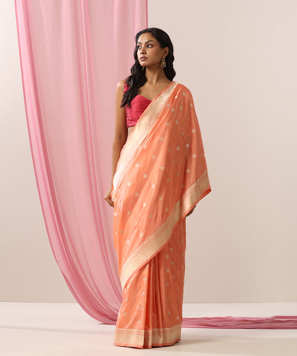 Soft_Peach_Handloom_Pure_Katan_Silk_Banarasi_Saree_With_Kadhwa_Asharfi_Booti_WeaverStory_02