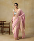 Handloom_Pink_Pure_Georgette_Banarasi_Saree_With_All_Over_Flowers_WeaverStory_01