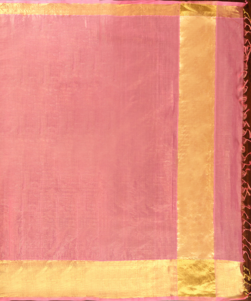 Baby_Pink_Pure_Cotton_Silk_Tissue_Venkatagiri_Revival_Handloom_Revival_Saree_With_Gold_Border_Pallu_WeaverStory_03
