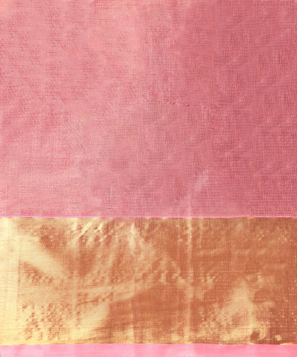 Baby_Pink_Pure_Cotton_Silk_Tissue_Venkatagiri_Revival_Handloom_Revival_Saree_With_Gold_Border_Pallu_WeaverStory_05