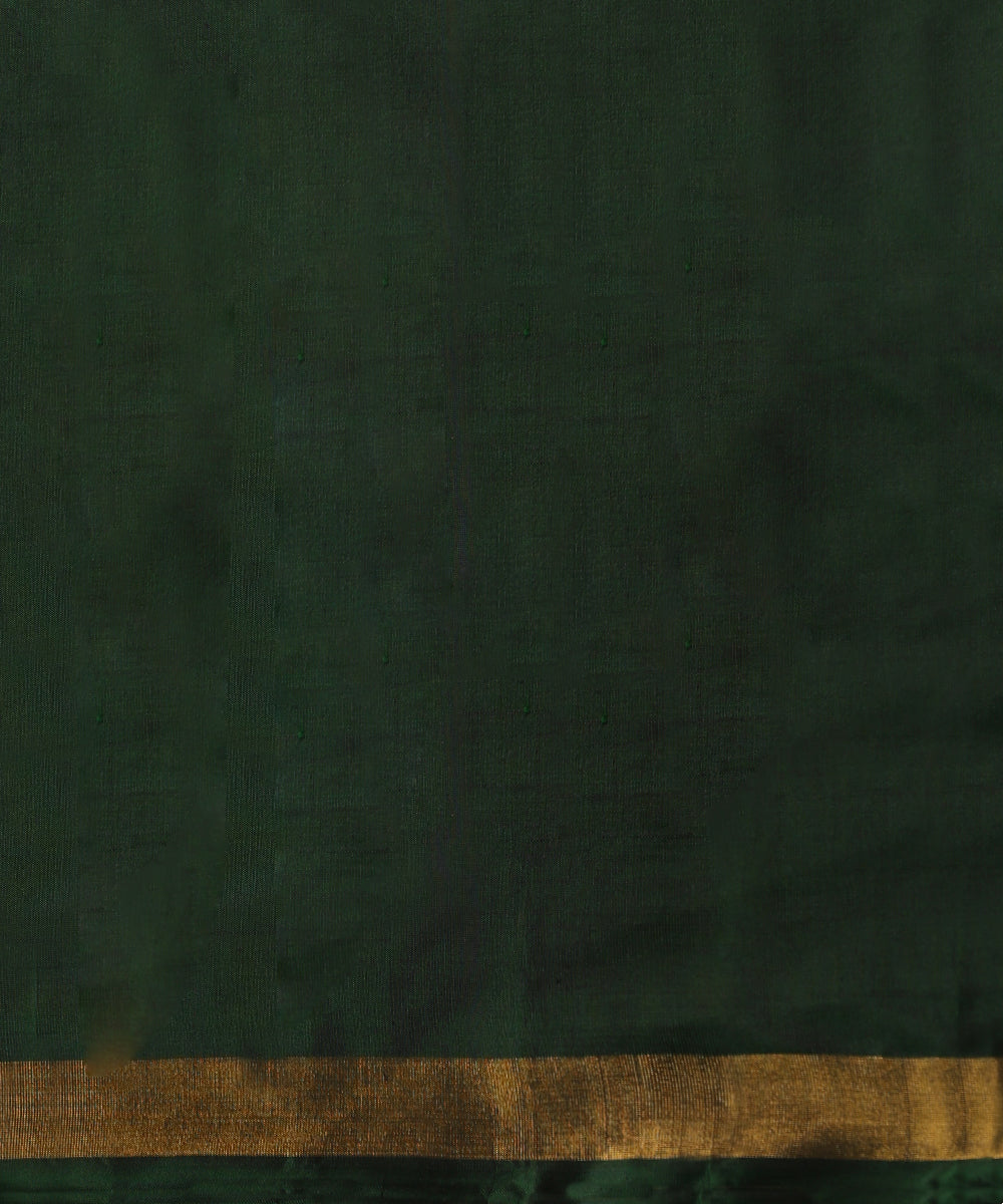 Hot_Pink_Handloom_Pure_Mulberry_Silk_Ikat_Patola_Saree_With_Green_Border_And_Palla_WeaverStory_05