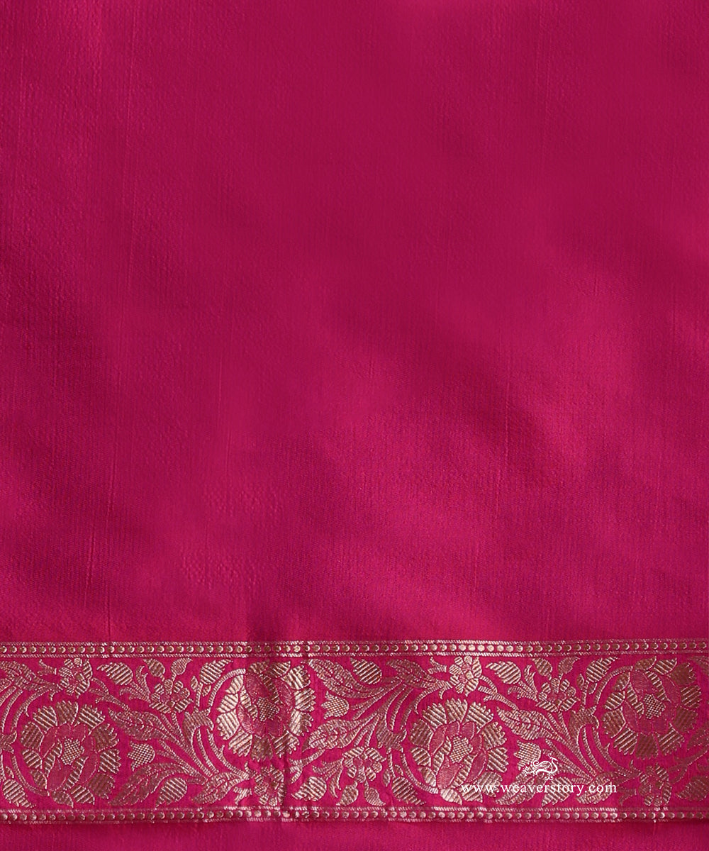 Pink_Handloom_Pure_Katan_Silk_Banarasi_Saree_With_Cutwork_And_Floral_Border_WeaverStory_05