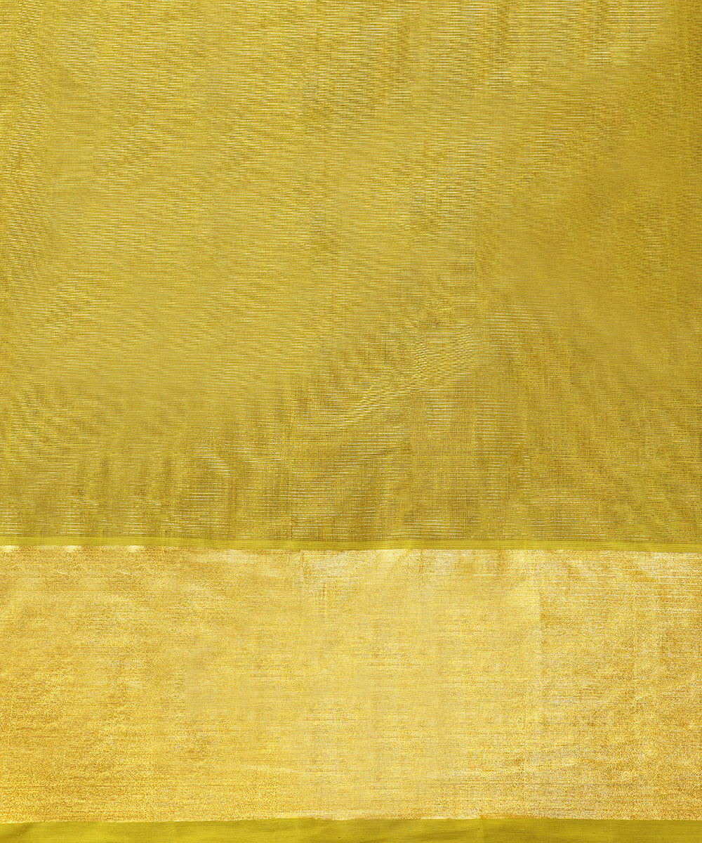 Handloom_Heena_Green_Pure_Cotton_Silk_Tissue_Venkatagiri_Revival_Saree_With_Zari_Border_WeaverStory_05