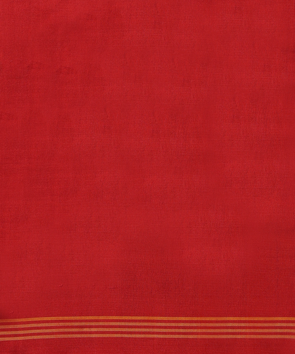Handloom_Blue_Pure_Mulberry_Silk_Ikat_Patola_Saree_With_Red_Border_And_Palla_WeaverStory_05