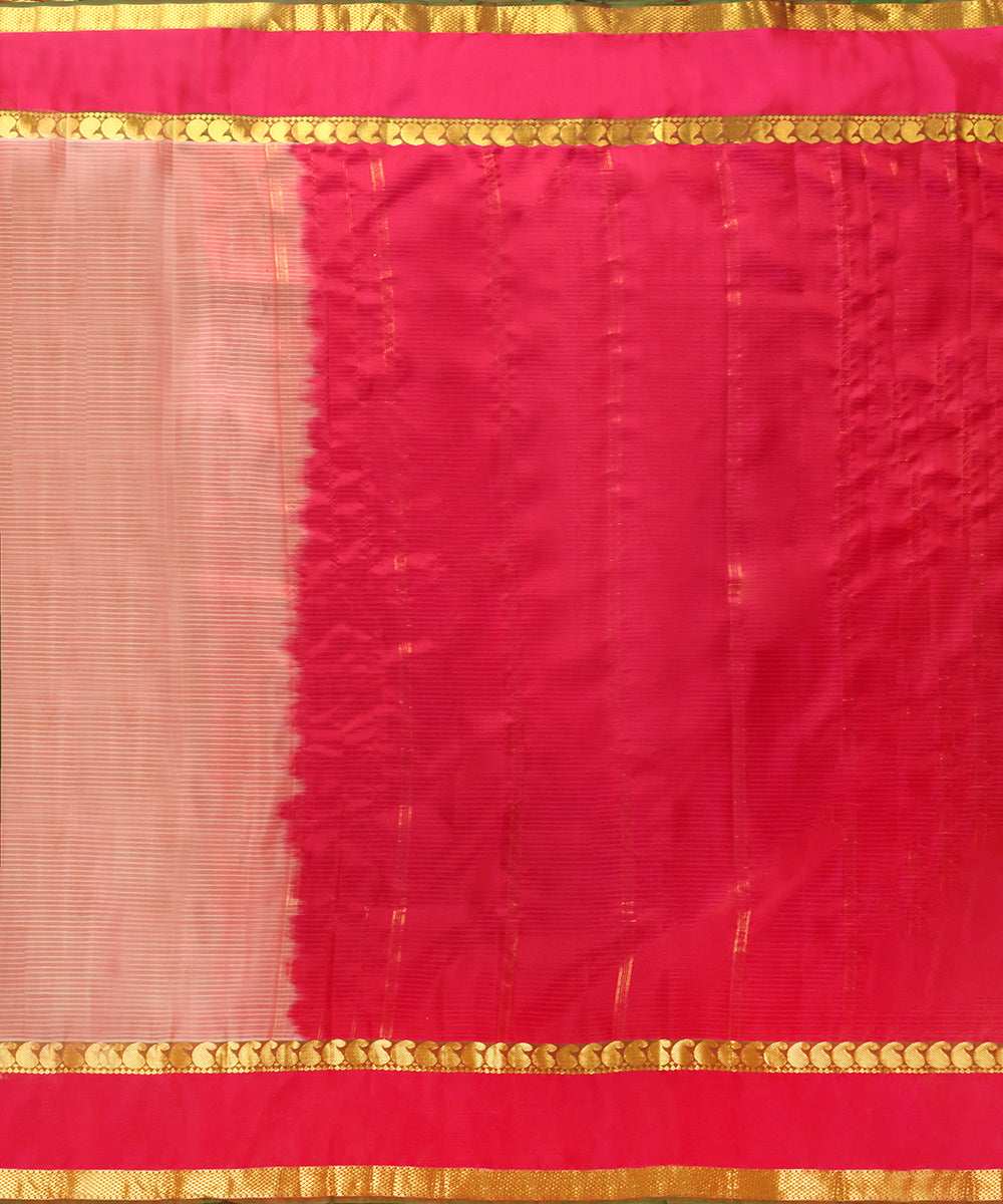 Handloom_Old_Rose_Pure_Silk_Kanjivaram_Saree_With_Pink_And_Paisley_Border_WeaverStory_03