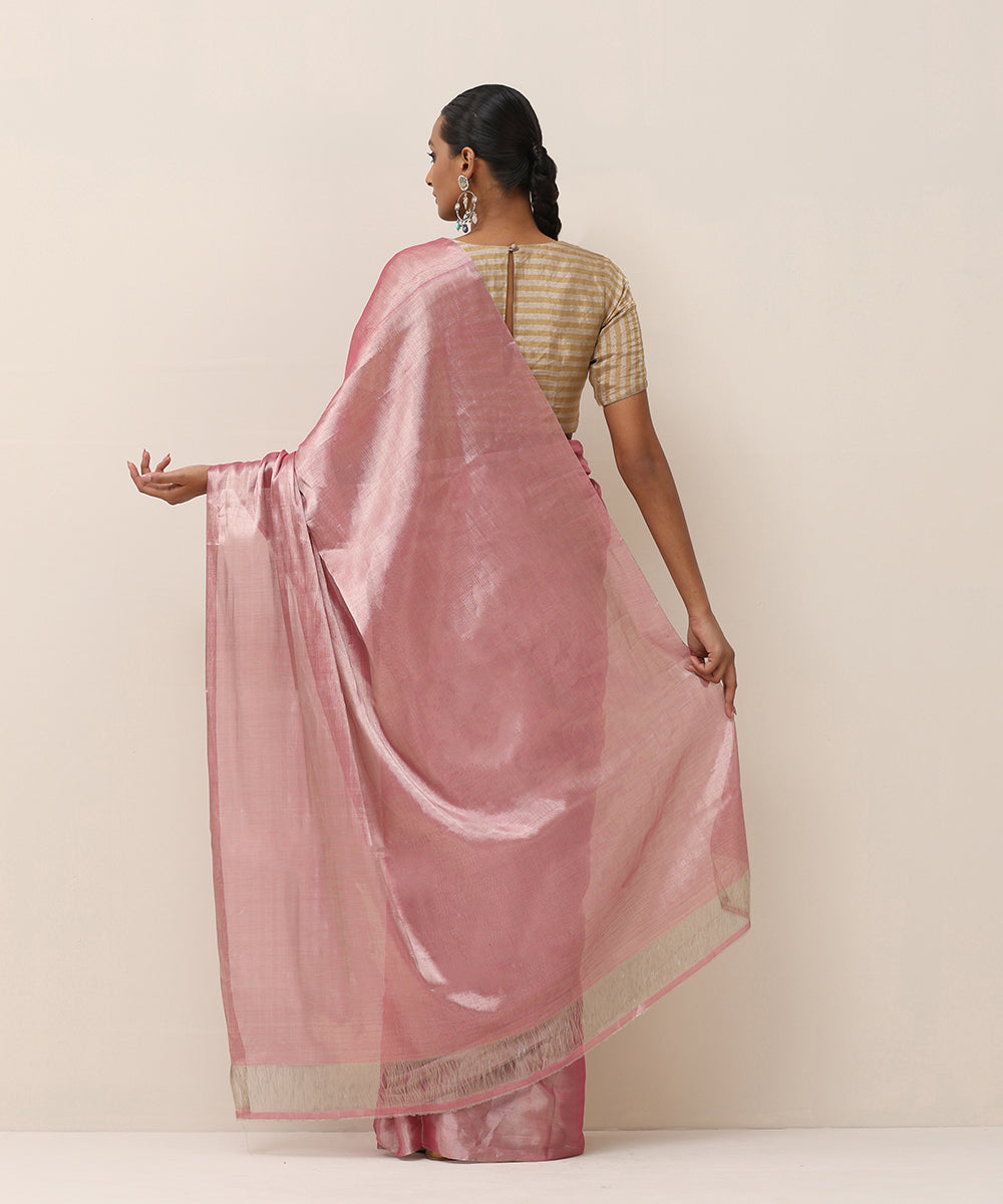 Handloom_Soft_Pink_Pure_Tissue_Chanderi_Saree_WeaverStory_03