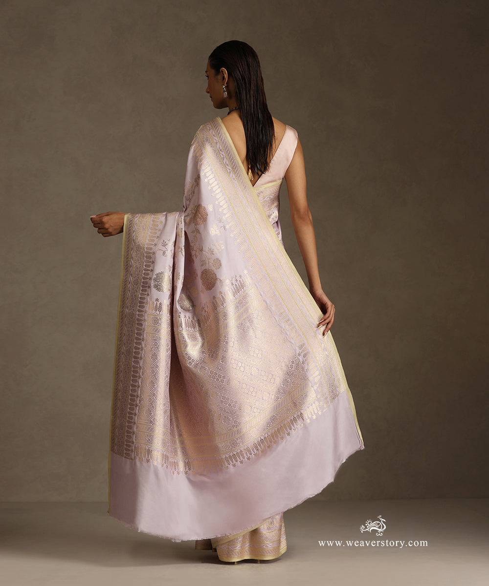 Handloom_Light_Mauve_Pure_Katan_Silk_Kadhwa_Banarasi_Saree_With_Sona_Rupa_Jaal_With_Meenakari_And_Lemon_Selvedge_WeaverStory_03