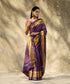 Purple_Handloom_Pure_Mulberry_Silk_Traditional_Ikat_Patola_Saree_With_Tissue_Border_WeaverStory_01