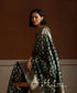 Green_Handloom_Pure_Satin_Silk_Banarasi_Saree_With_All_Over_Cutwork_Floral_Jaal_WeaverStory_01