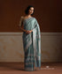 Handloom_Olive_Pure_Katan_Silk_Banarasi_Saree_With_Gold_And_Silver_Floral_Aada_Jaal_Open_Border_WeaverStory_01