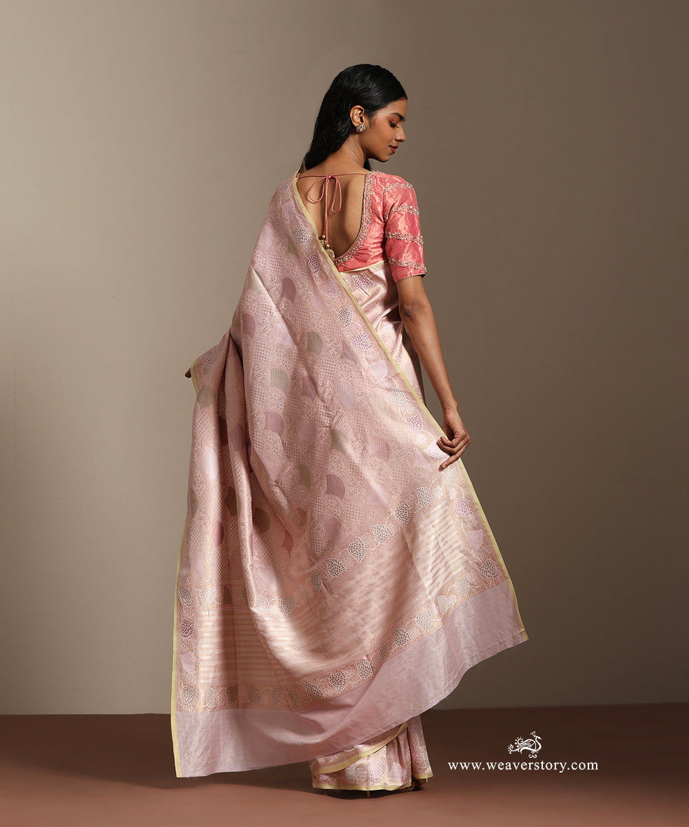 Baby_Pink_Handloom_Pure_Soft_Katan_Silk_Banarasi_Saree_Kimkhab_Saree_With_Allover_Meena_Jall_And_Floral_Border_WeaverStory_03