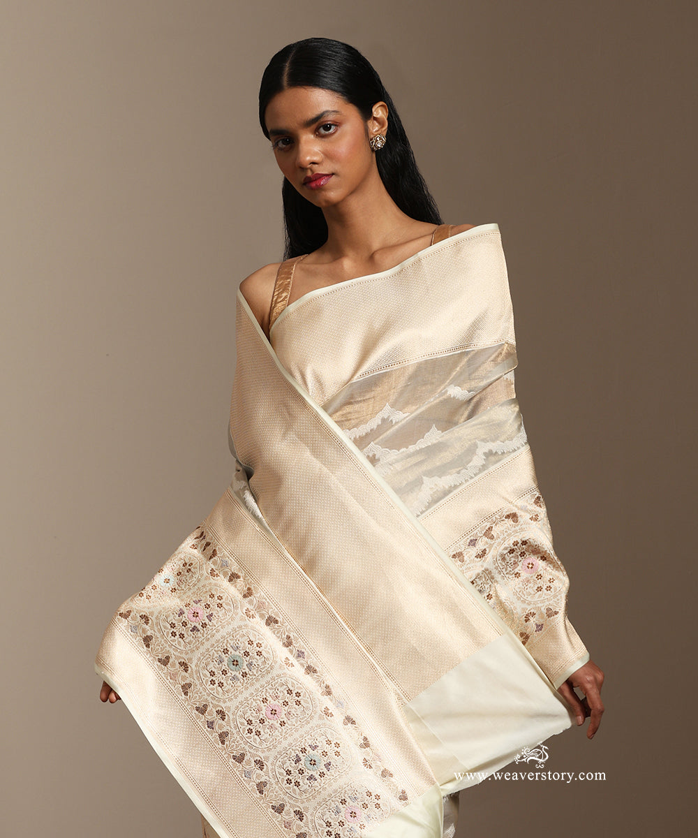 Pastel_Handloom_Pure_Tissue_Silk_Banarasi_Saree_With_Katan_Silk_Kadiyal_Meenakari_Border_WeaverStory_02
