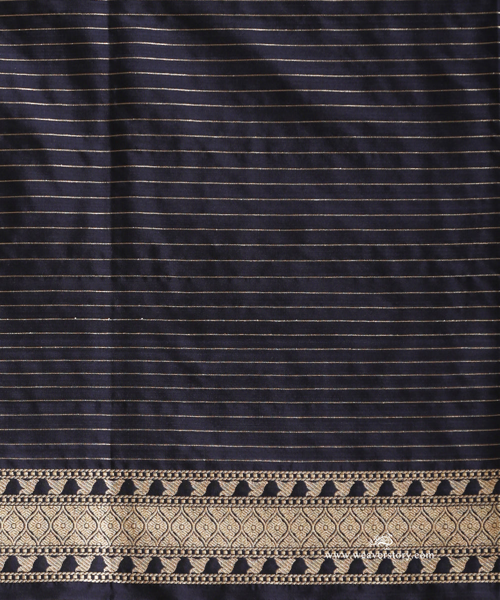 Blue_Handloom_Pure_Katan_Silk_Banarasi_Kimkhab_Birds_Motifs_Saree_WeaverStory_05