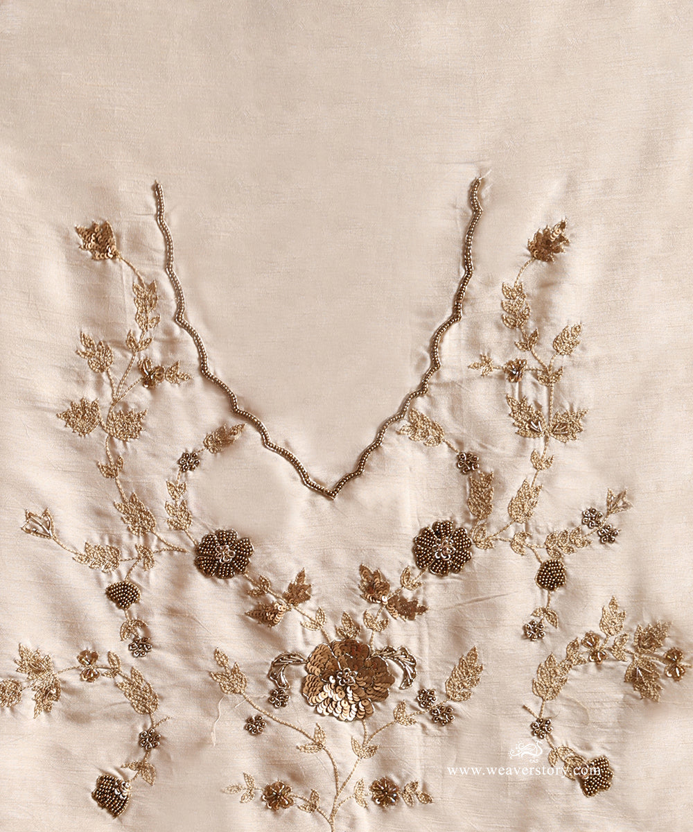 Handloom_Off_Orgenga_Saree_With_Cutdana_Hand_Embroidery_WeaverStory_06