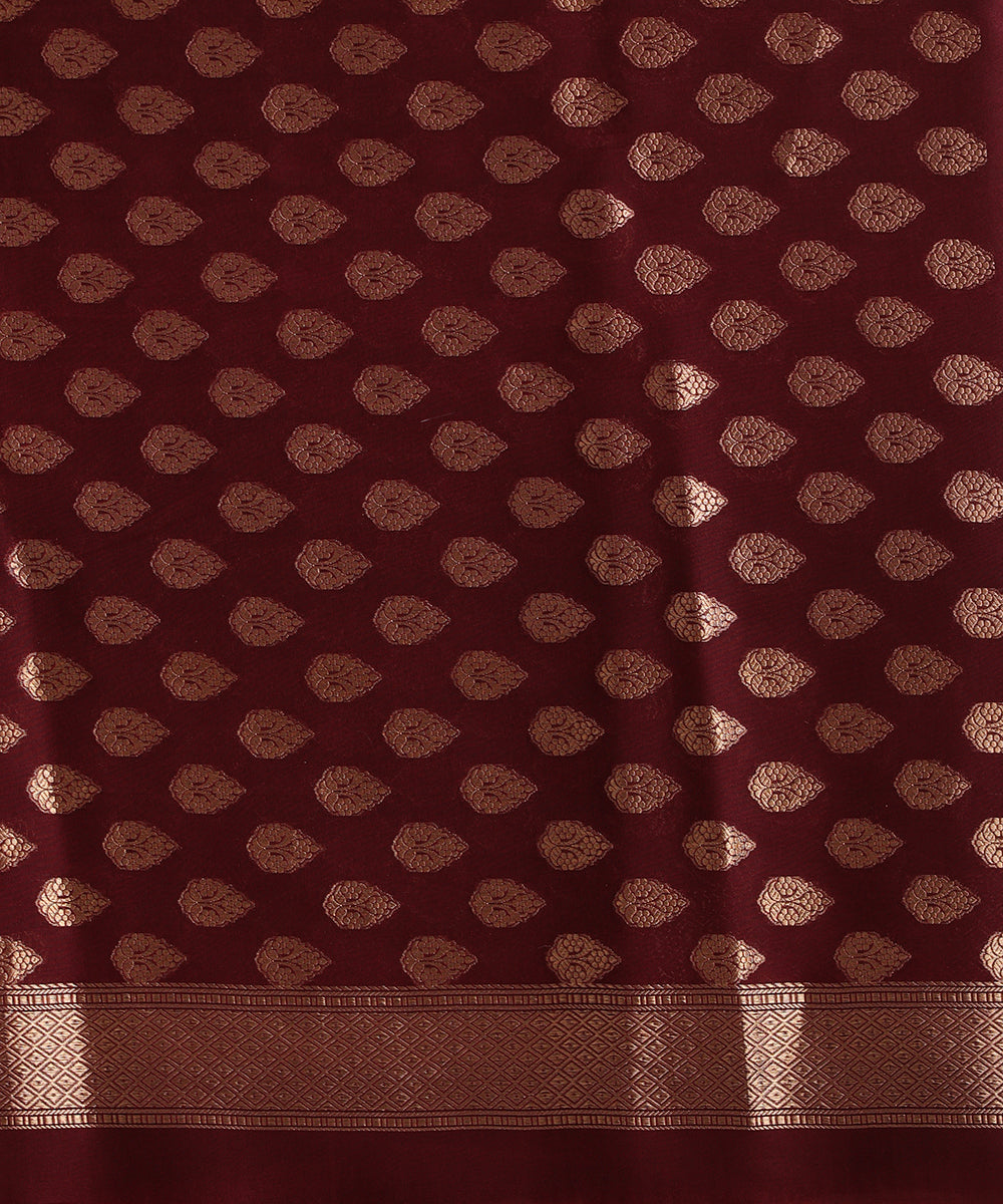 Deep_Maroon_Pure_Katan_Silk_Banarasi_Kimkhab_Saree_With_Meenakari_WeaverStory_05