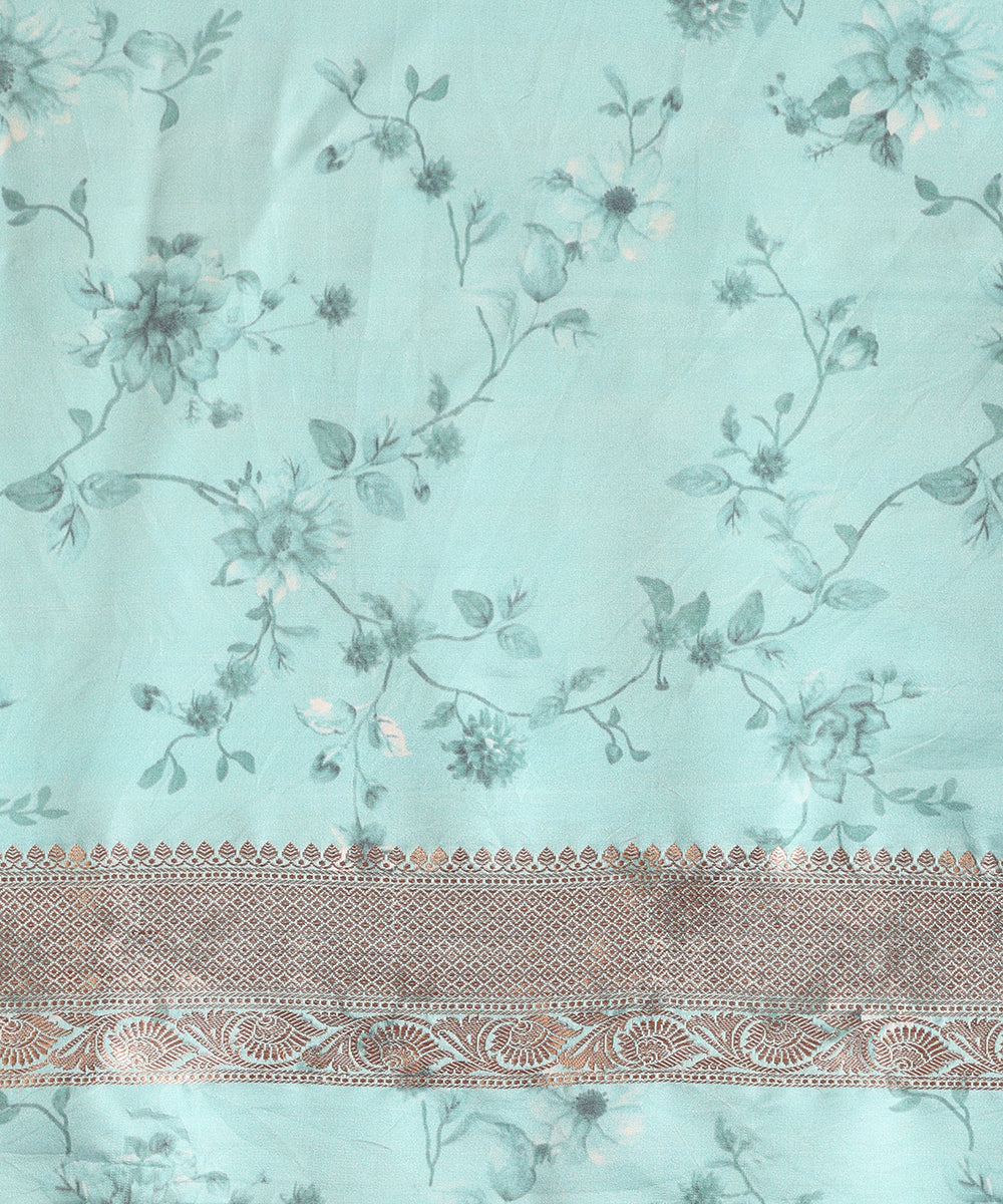 Sea_Green_Pure_Mashroo_Silk_Digital_Print_Banarasi_Saree_With_Gold_Zari_Kadhwa_Booti_WeaverStory_05