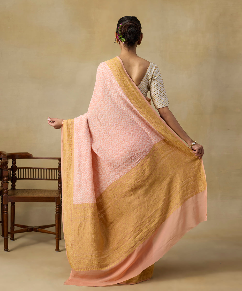 Light_Pink_Handloom_Pure_Georgett_Nakshi_Tanchoi_Banarasi_Saree_WeaverStory_03