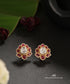Meghini_Handcrafted_Pure_Silver_Moissanite_Polki_With_Red_Semi_Precious_Stones_WeaverStory_01
