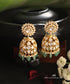 Irisha_Handcrafted_Pure_Silver_Moissanite_Polki_Green_Jhumki_WeaverStory_01