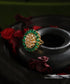 Alisa_Handcrafted_Pure_Silver_Moissanite_Polki_Ring_With_Green_Semi_Precious_Stones_WeaverStory_01