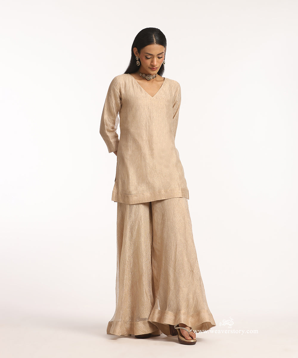 Gold_Handloom_Crush_Tissue_Sharara_Suit_Set_WeaverStory_02