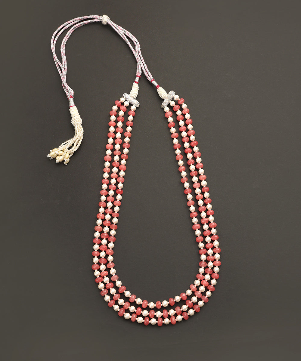 Hooran_Handcrafted_Teen_Ladi_Alloy_Mala_With_Pink_Stones_WeaverStory_02
