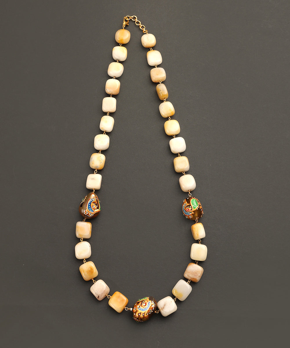 Gulrukh_Handcrafted_Alloy_Mala_With_Tanjore_WeaverStory_02