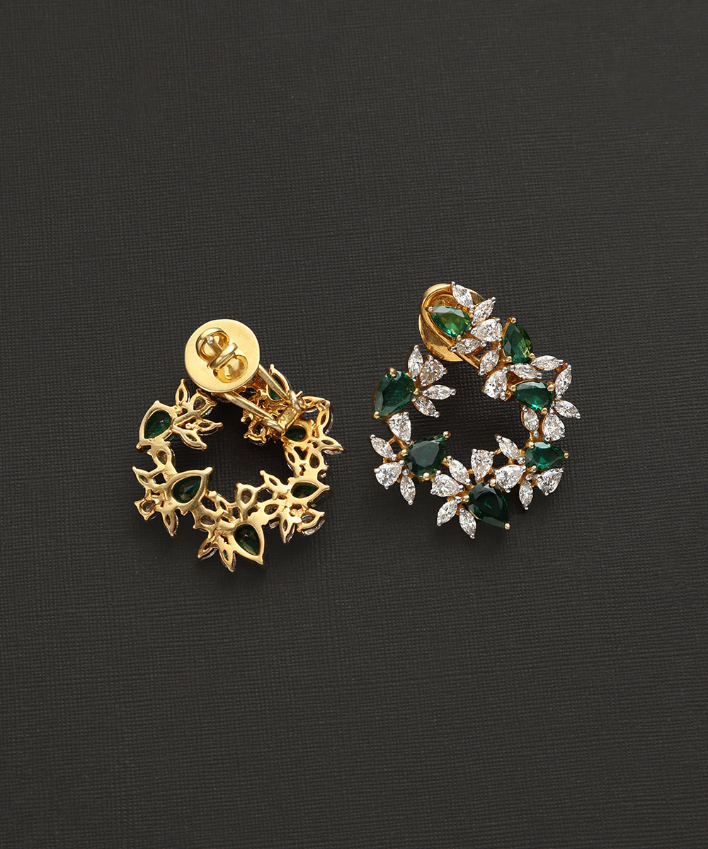 Ikkavala_Handcrafted_Pure_Silver_Moissanite_Polki_Necklace_Set_WeaverStory_05