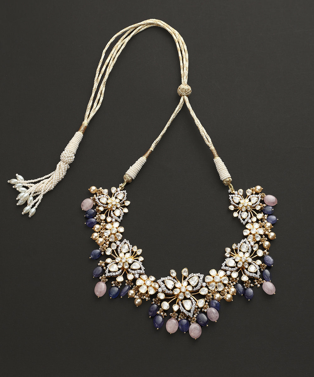 Yashas_Handcrafted_Pure_Silver_Necklace_Set_WeaverStory_02