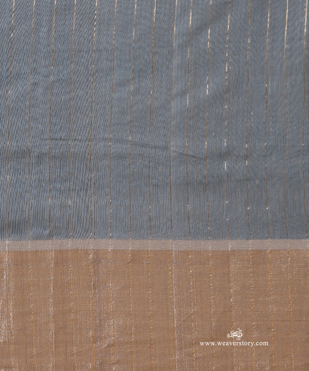 Grey_Handloom_Classic_Jaal_Cotton_Silk_Chanderi_Saree_WeaverStory_05
