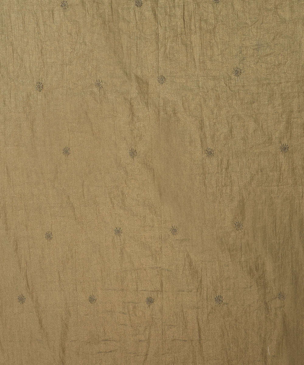Olive_Lucknawi_Tissue_Kurtas_With_Embroidery_And_Lining_WeaverStory_04