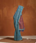 Light_Blue_Handloom_Pure_Tussar_Silk_Saree_With_Rust_Palla_And_Small_Motif_WeaverStory_01