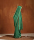 Emerald_Green_Handloom_Pure_Munga_Silk_Saree_With_Barfi_Motif_WeaverStory_01