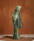 Forest_Fade_Handloom_Pure_Tussar_Silk_Saree_With_Red_Selvedge_WeaverStory_01