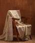 Beige_Handloom_Pure_Tussar_Silk_Dupatta_With_Pink_Thread_Line_Border_And_Blue_Motifs_WeaverStory_01