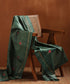 Emerald_Green_Handloom_Pure_Tussar_Silk_Dupatta_With_Rose_Motifs_WeaverStory_01