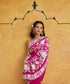 Magenta_Hand_Embroidered_Crepe_Pink_Parsi_Gara_Saree_With_White_Flowers_On_Pallu_WeaverStory_02