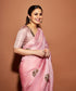 Rasika_Dugal_In_Blush_Pink_Handloom_Organza_Saree_With_Hand_Embroidered_Zardozi_Lotus_Motifs _WeaverStory01