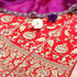 Handloom_Red_Banarasi_Lehenga_with_Purple_Meenakari_WeaverStory_01