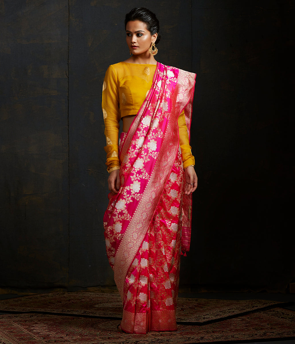 Pink_sona_rupa_kadhwa_angoor_jangla_WeaverStory_02